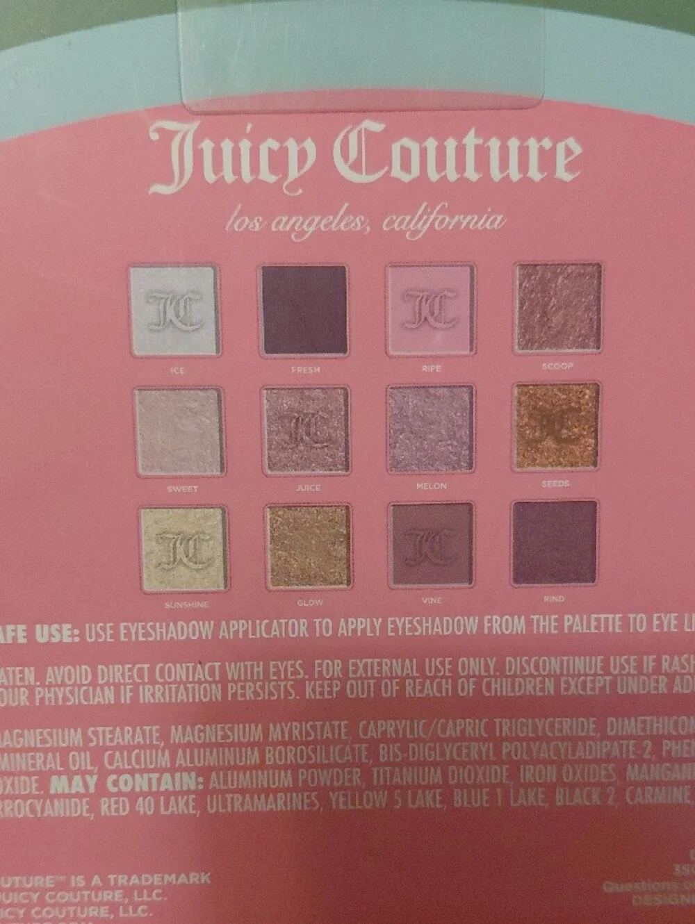 Juicy Couture shimmery pink